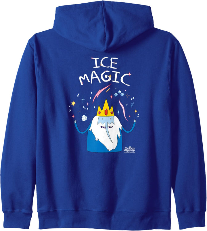 Adventure Time Ice King Magic Kapuzenjacke