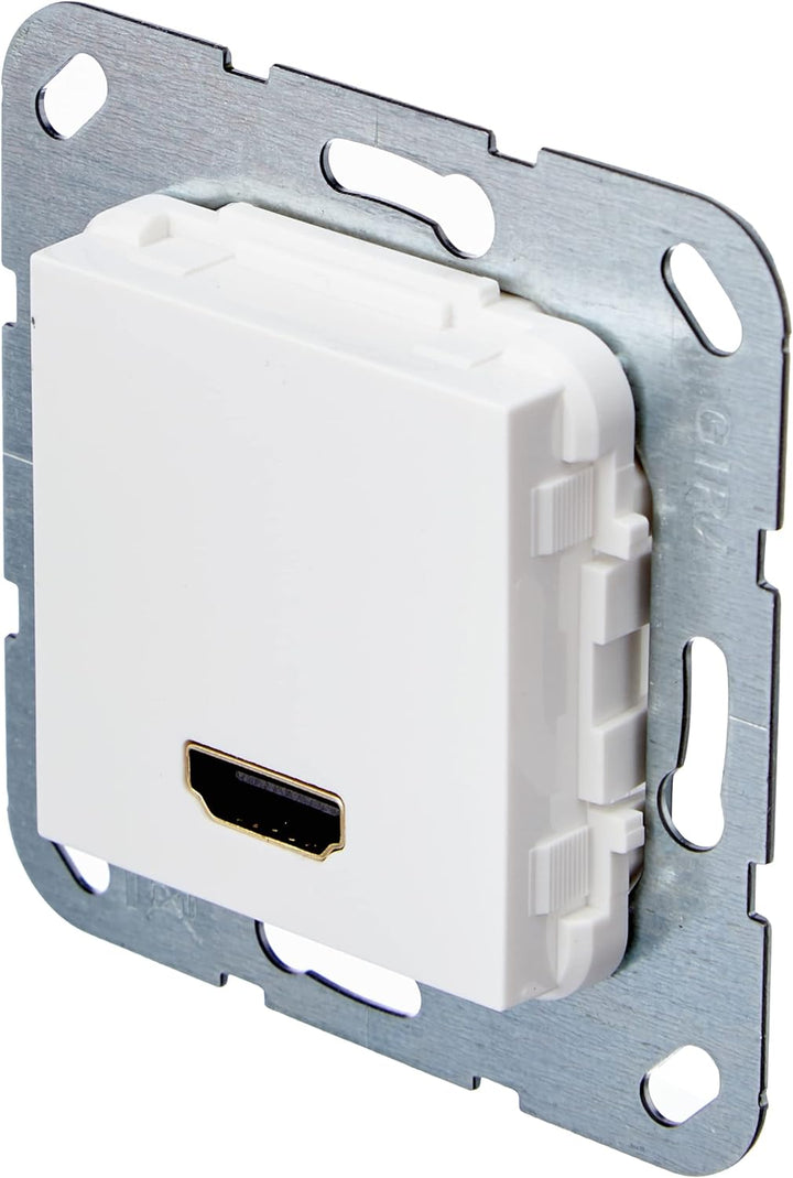 Gira 566903 HDMI Gender Changer Einsatz, reinweiss