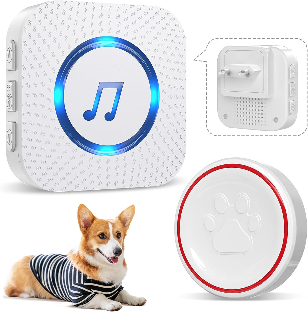 ChunHee Katzenklingel/Hundeklingel Buzzer Hund Haustier Türglocken Sensor Berührt Wasserdicht Türkli