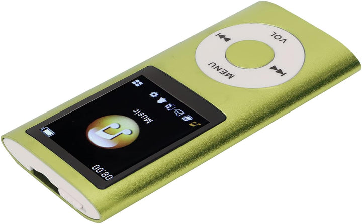 MP3 Player Stilvoller Multifunktionaler Musik Player mit Verlustfreiem Sound und Kopfhörern, Schlank