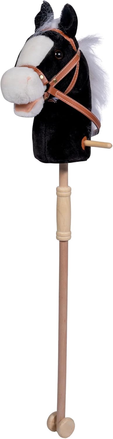 HKM Bella Hobbypferd Einheitsgrösse 9100 Schwarz, Einheitsgrösse 9100 Schwarz