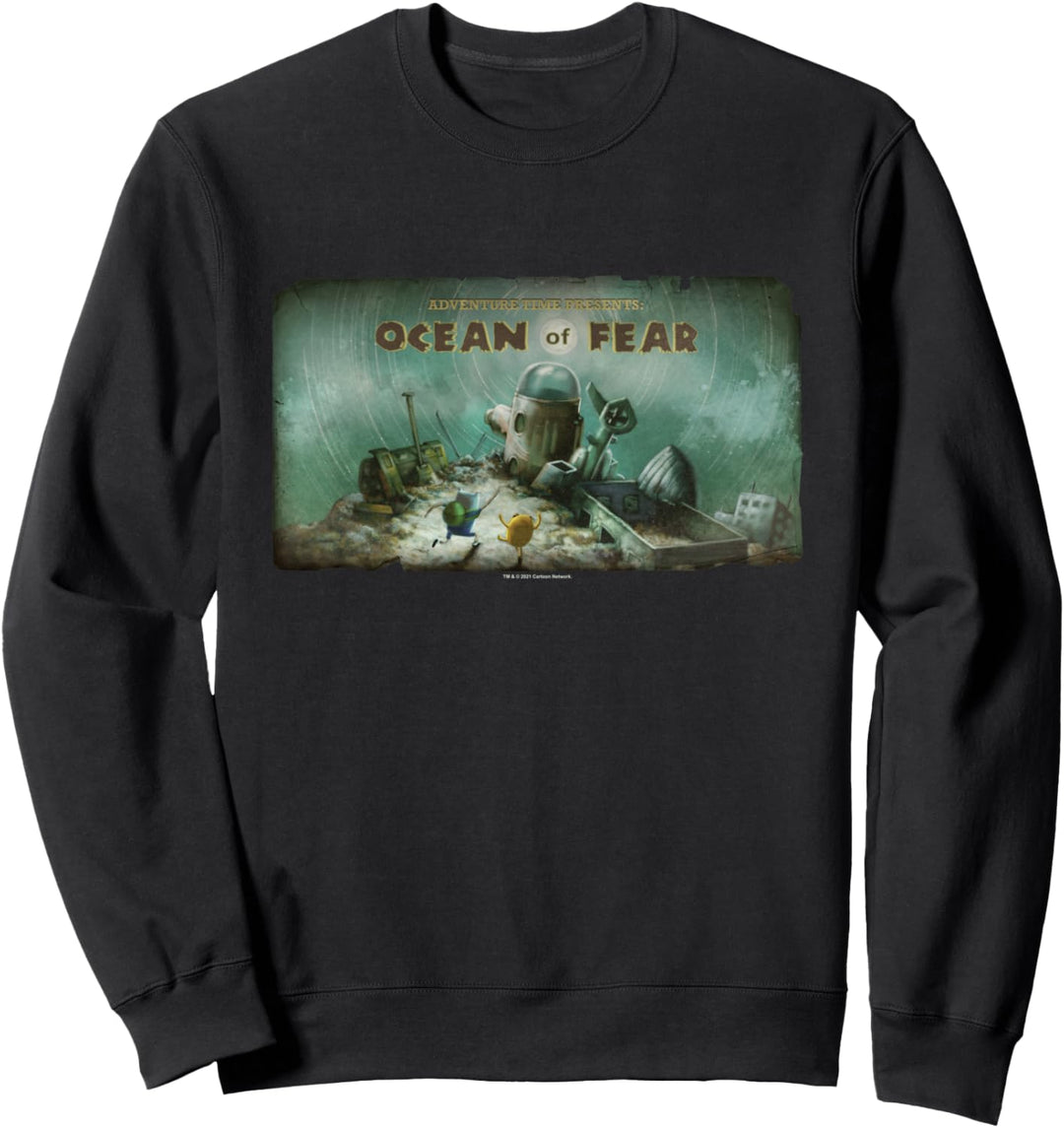 Adventure Time Ocean of Fear Card Sweatshirt