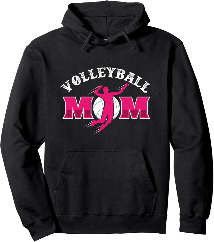Volleyball Mom - Stolze Volleyball Mutter Pullover Hoodie