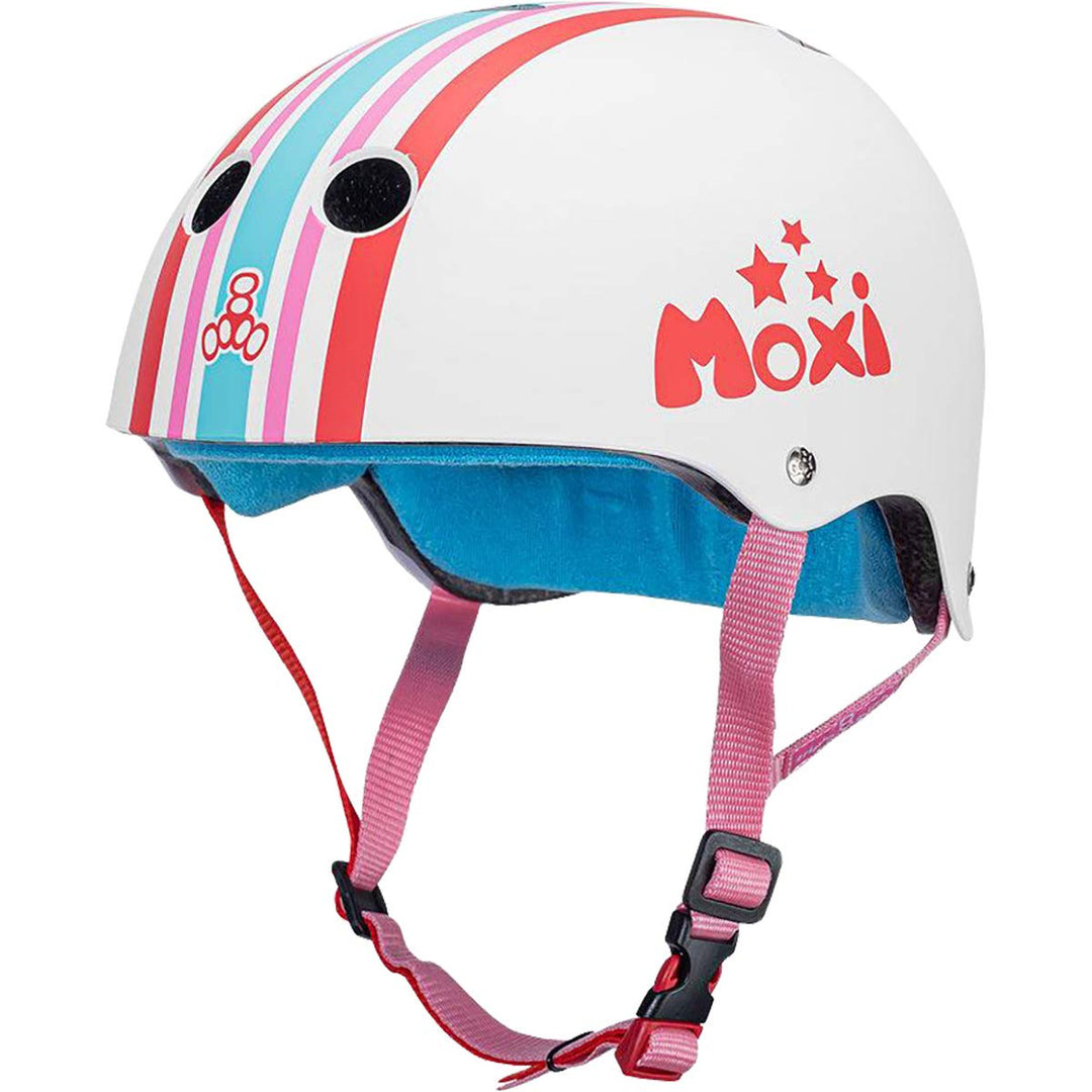 Triple Eight Certified Sweatsaver Helmet Skate-und Skateboard-Helme XS / S (51cm - 54cm) Moxi Stripe