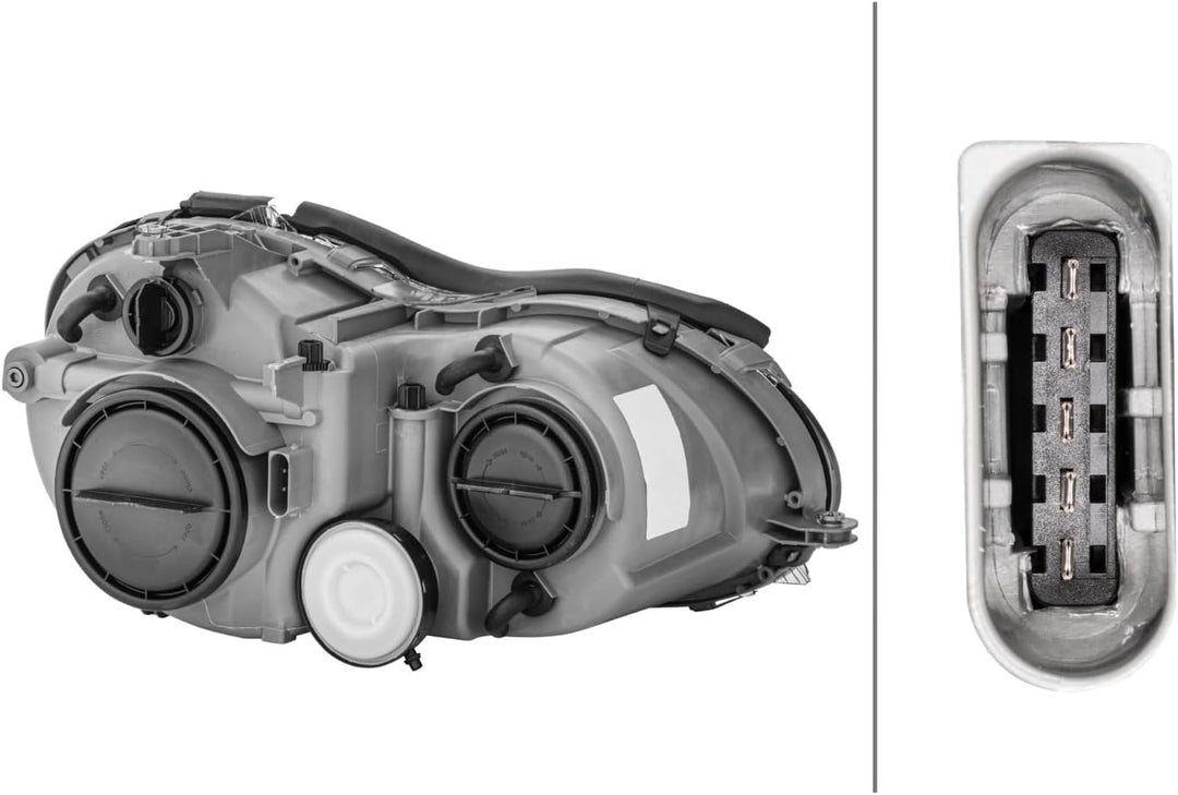 HELLA 1DB 007 988-191 Halogen-Hauptscheinwerfer - links - für u.a. Mercedes-Benz Clk (C209), Links