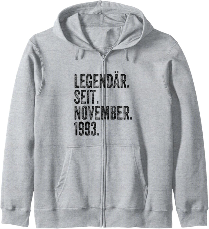 Legendär seit November 1993 Geburtstag Kapuzenjacke