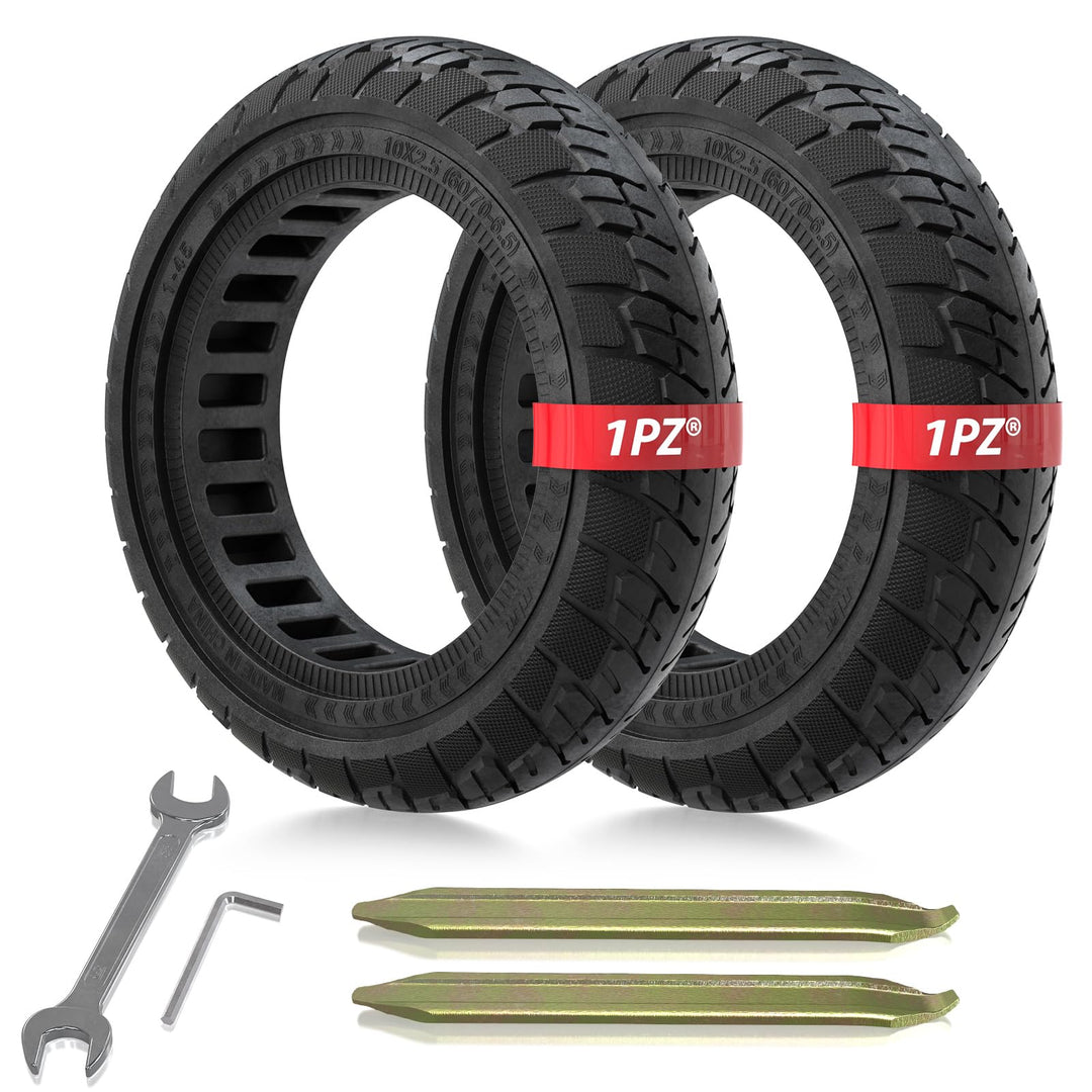 1PZ DL3-Y5W 10x2.5 Reifen 10 Zoll 60/70-6.5 Solid Reifen Ersatz für Segway Ninebot Max G30 G30D G30E
