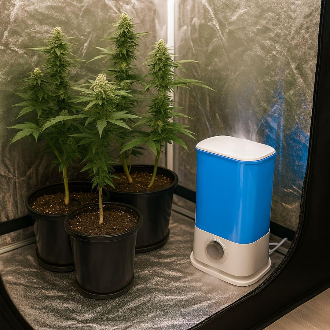 Supermist Luftbefeuchter 8 Liter - Grow Anbau Wohnung Vernebbler Verdampfer Pflanzen Luftfeuchtigkei