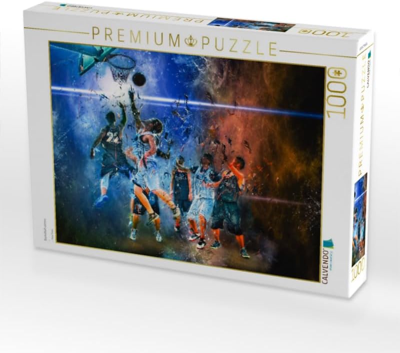 CALVENDO Puzzle Basketball extrem - 1000 Teile Foto-Puzzle für glückliche Stunden, 1000 Teile