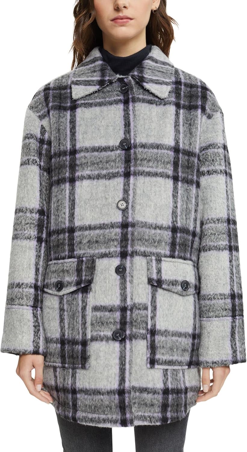 ESPRIT Damen Jacke M 012/Anthracite 3, M 012/Anthracite 3