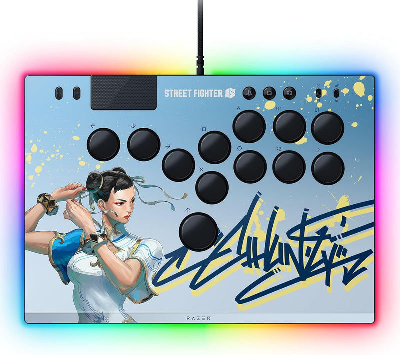 Razer Kitsune - Optischer All-Button-Arcade-Controller für PS5 und PC (Layout mit 4 präzisen Bewegun