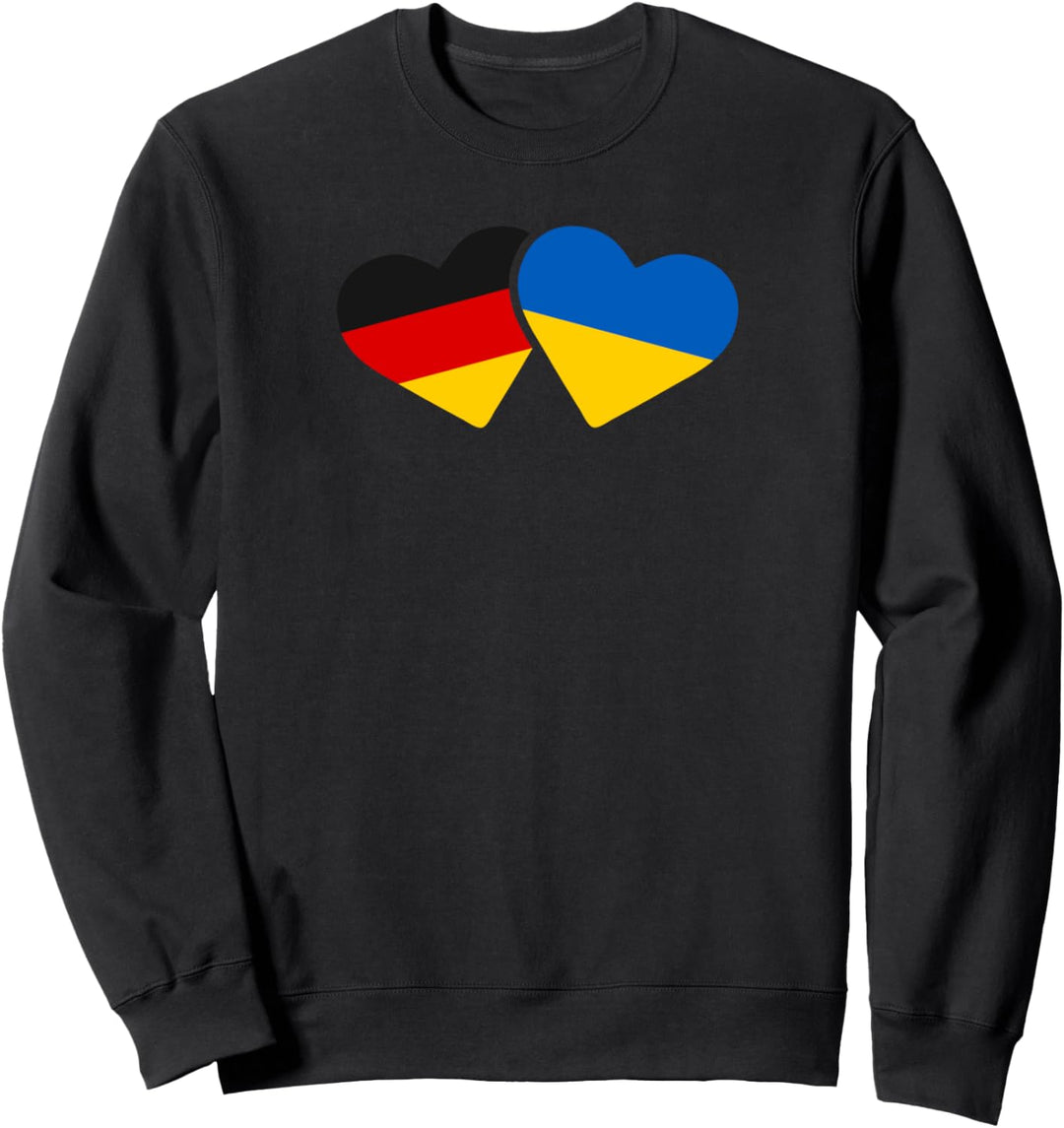 Deutschland Ukraine Liebe Herz Freunde Love Geschenk Sweatshirt