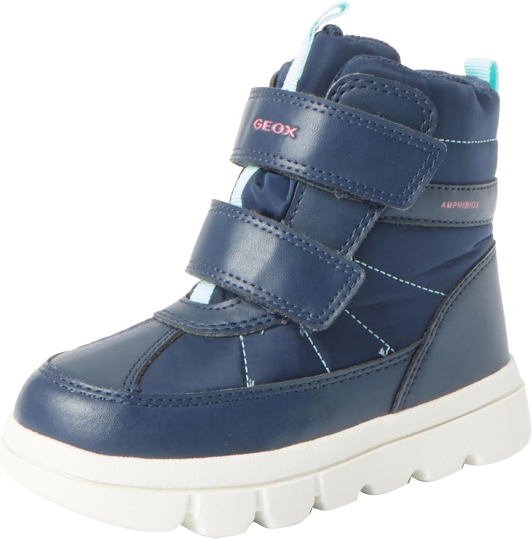 Geox Mädchen B Willaboom Girl B A Ankle Boot 21 EU Navy, 21 EU Navy