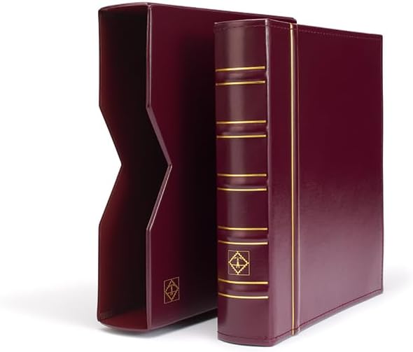 Leuchtturm 331276 Münzalbum OPTIMA Classic - 10 Münzhüllen für Ø 42, 27, 20, 34 mm, 2 Deckblätter, S