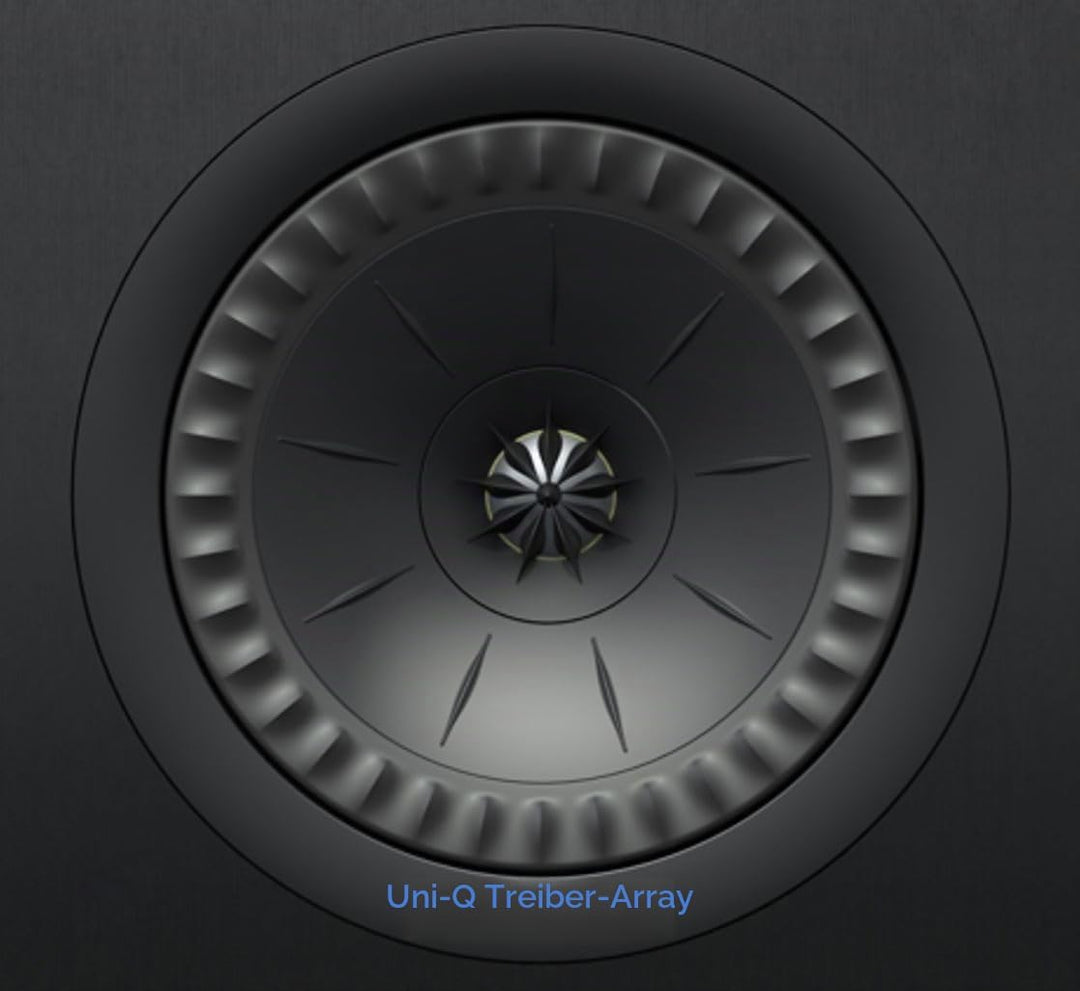 KEF Q350 Schwarz Lautsprecher Paar, HiFi | Heimkino | Regallautsprecher | Boxen | Stereo | High End