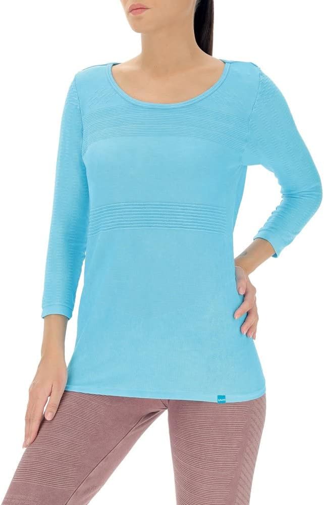UYN Damen to-be Ow Three Quarter Langarmshirt XS Arabe Blue, XS Arabe Blue