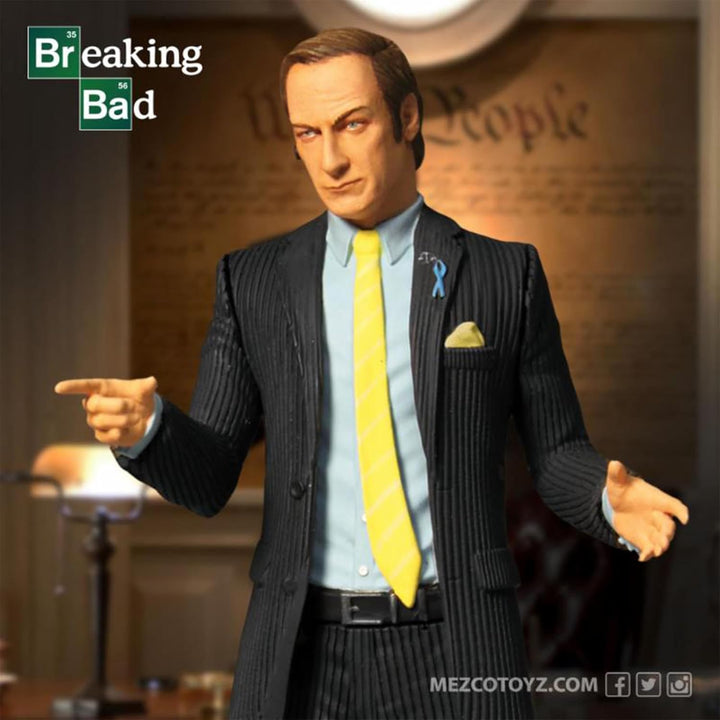 Mezco Breaking Bad - Saul Goodman 15 cm Collectible Fig.