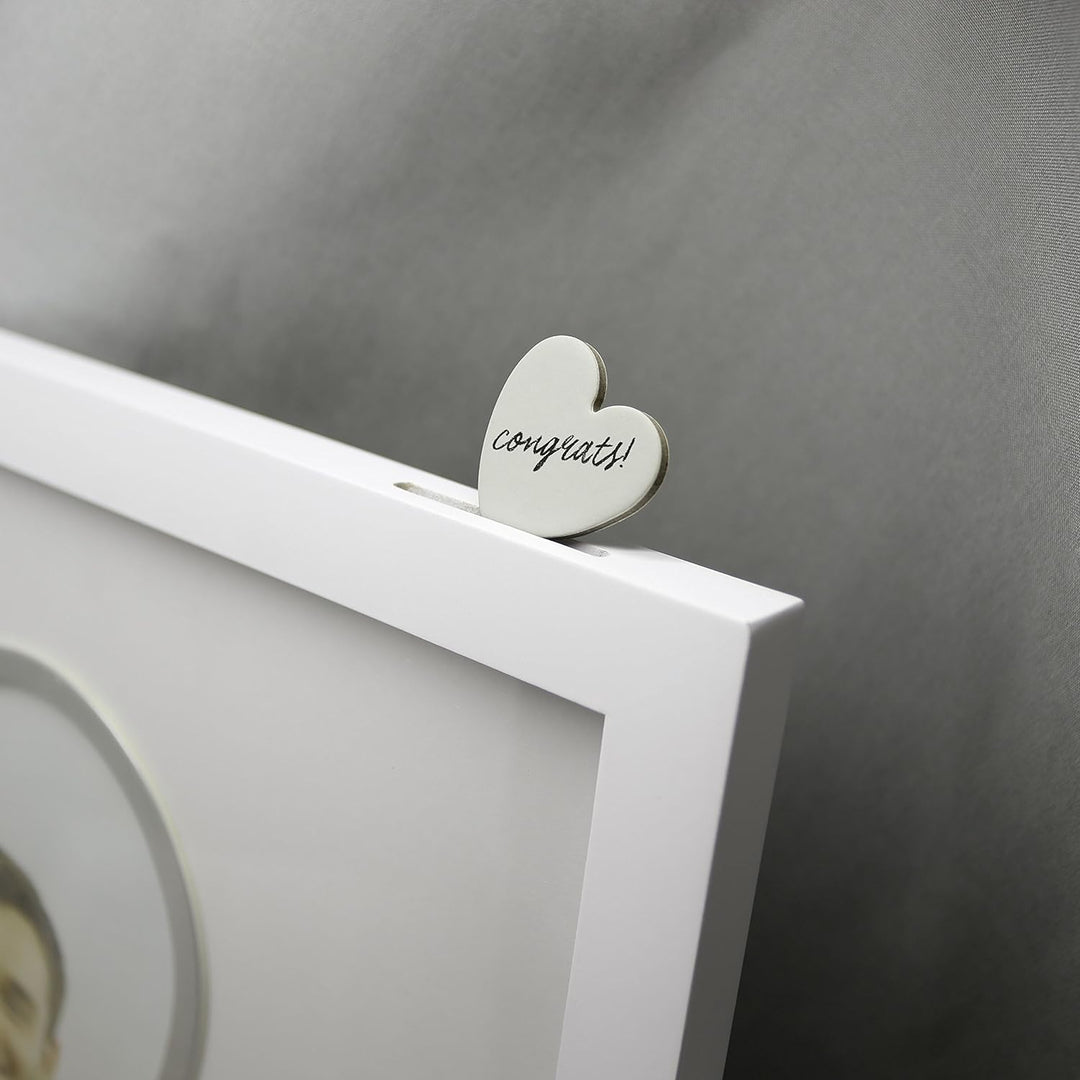 Pearhead Mr & Mrs Wishes Frame, Cherish Wedding Memories, Alternative Guest Book Signature Ideas, We
