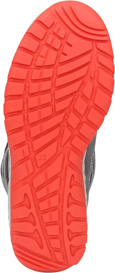 ELTEN Kinderschuhe Outdoor Maddox Kids BOA Grey-red Mid für Mädchen und Jungen 30 EU Grau, 30 EU Gra