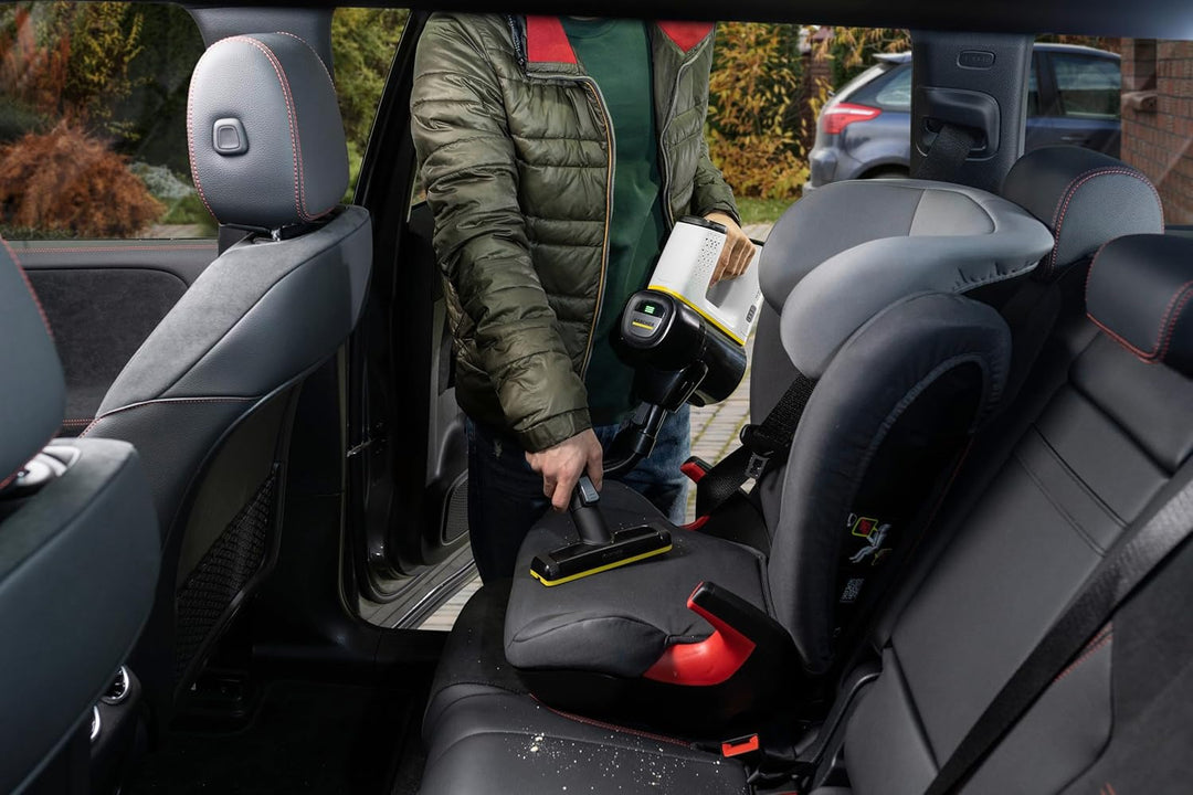 Kärcher Original Zubehör-Set für die Autoreinigung für Kärcher Akku-Staubsauger VC 4 bis 7, Schwarz