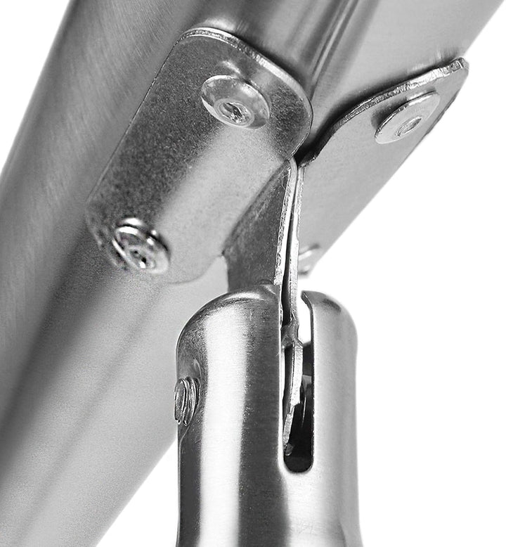 HENGMEI 80cm Treppengeländer Edelstahl-Handlauf Geländer Geländerstäben Terrassengeländer Bausatz Tr
