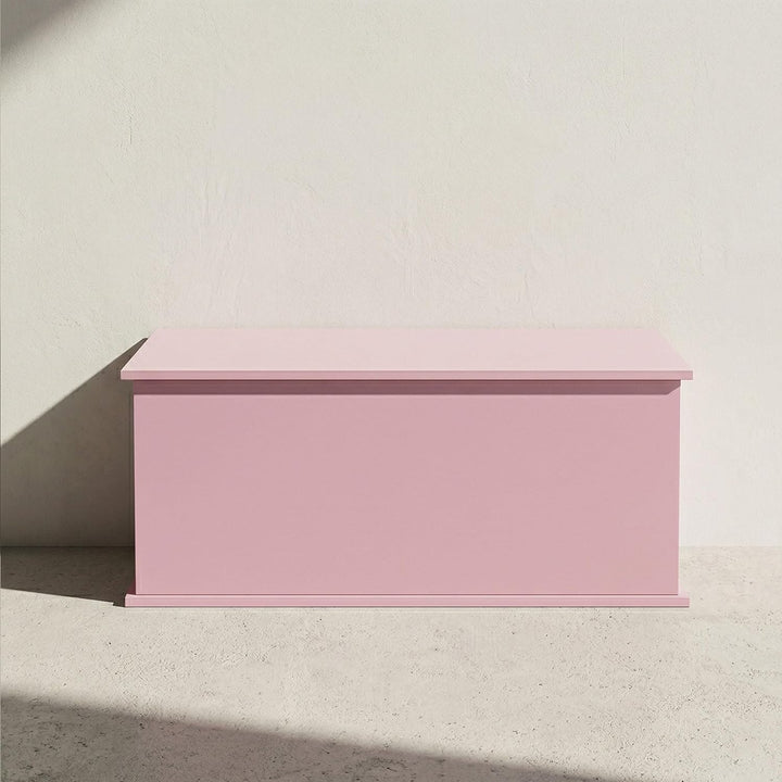 VDD - Aufbewahrungsbox - Spielzeugtruhe - Deckentruhe - 100 cm breit - rosa