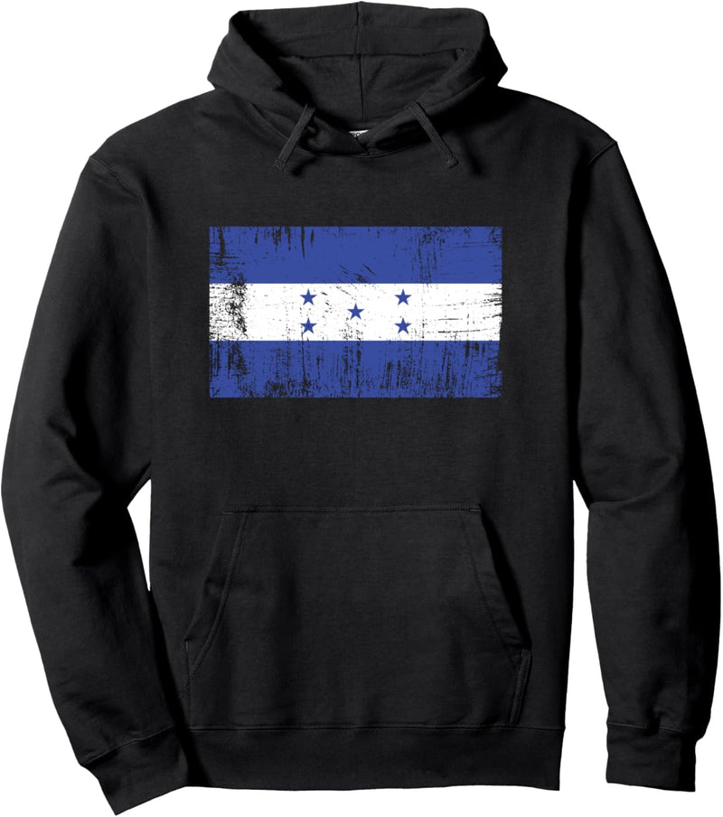 Honduras Fahne-Flagge Geschenk Fussball-Fan Sport Pullover Hoodie