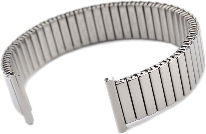 Rowi 18mm Fixoflex S Zugband L316 Edelstahl Uhrenarmband Made in Germany
