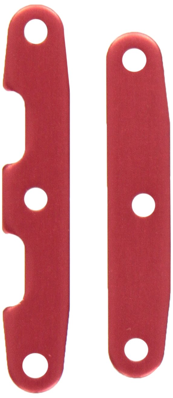 Traxxas 6823r vorne und hinten Aluminium Bulkhead Tie Bar Modell Kfz-Teile, Rot