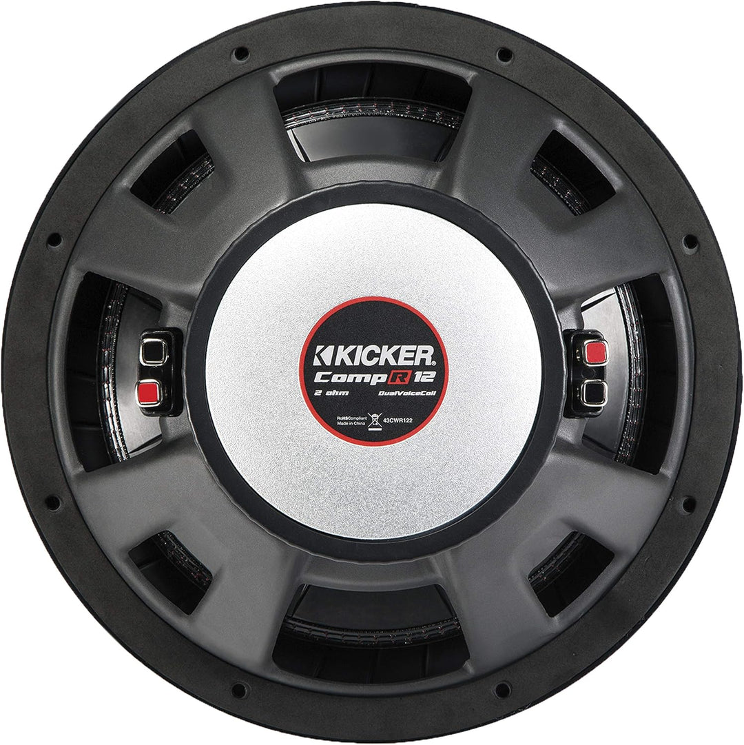 KICKER 43CWR104 10 Zoll Woofer CompR104 Schwarz