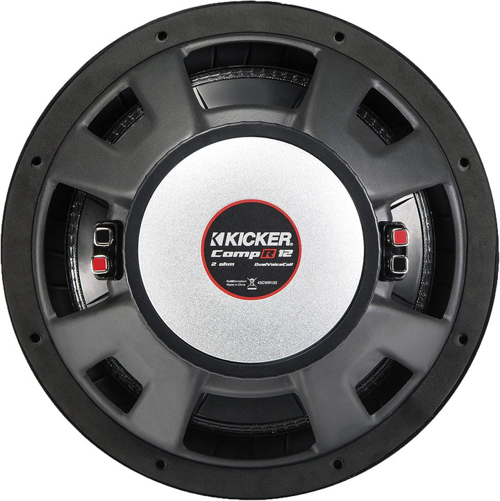 KICKER 43CWR104 10 Zoll Woofer CompR104 Schwarz