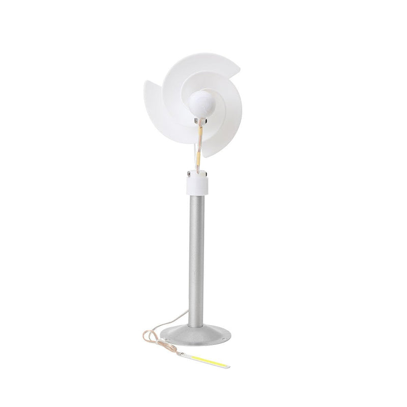 Cozyel Windturbine Generator 12V 10W Windgenerator, Vertikale Windkraftanlage Spirale Windkraftanlag