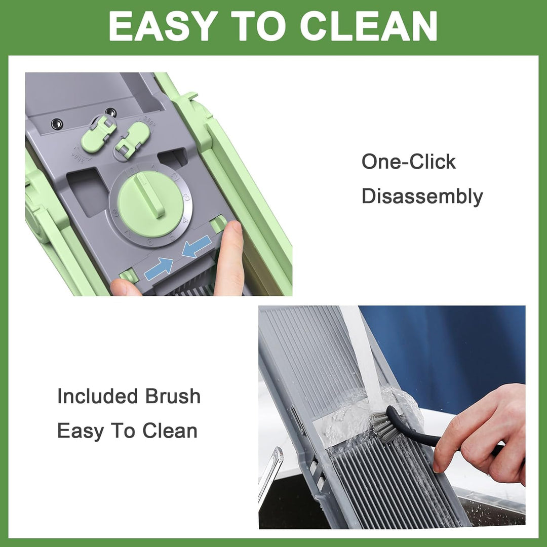 Safe Veggie Chopper Gemüseschneider, Pommes Frittierschneider, Zwiebelhacker, Gemüsehobel, multifunk