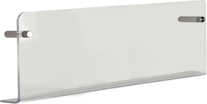 TUKA-i-AKUT 2er 80cm Wand Prospekthalter Acryl Extra Stark, Zeitschriftenhalter Wandregale für Zeits