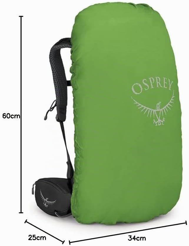 Osprey Europe Damen Kyte 38 Backpack Schwarz WXS/S, Schwarz WXS/S