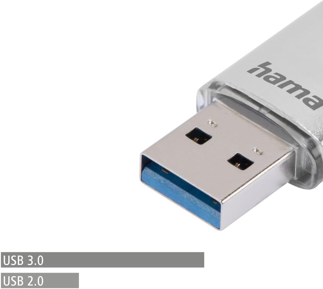 Hama 128GB USB-Speicherstick mit USB 3.2 Gen 1-Type-C (2-in-1 USB-Stick, z.B.für Android Handy, Tabl