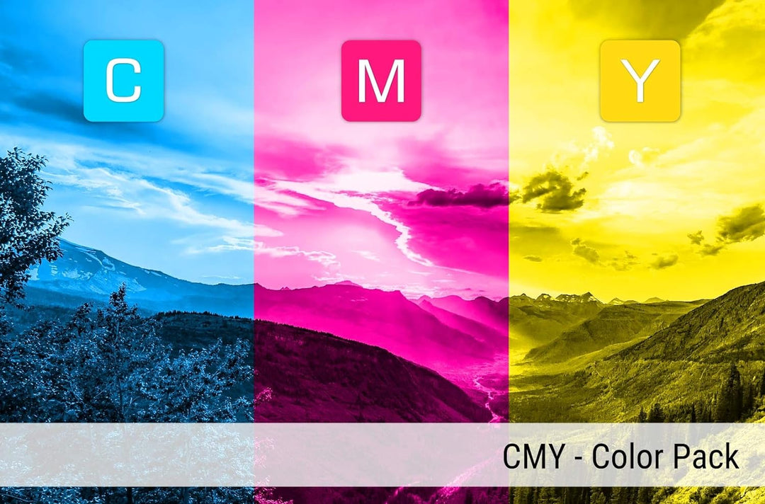 Mipuu 3 Toner kompatibel zu HP CF253XM CF401X CF402X CF403X (Cyan Magenta Gelb) für Color Laserjet P