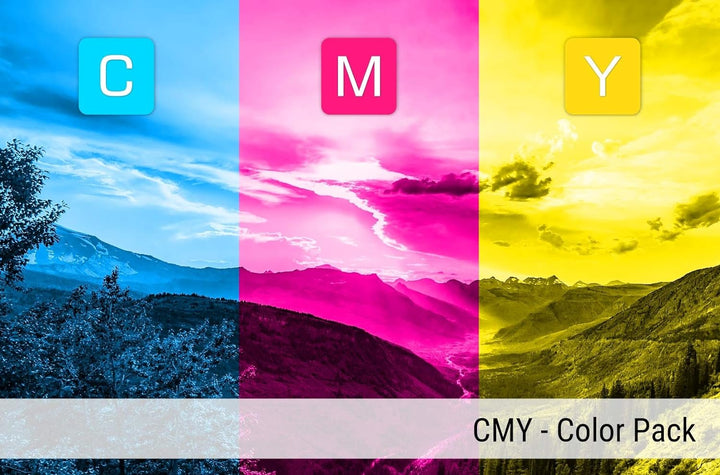 Mipuu 3 Toner kompatibel zu HP CF253XM CF401X CF402X CF403X (Cyan Magenta Gelb) für Color Laserjet P