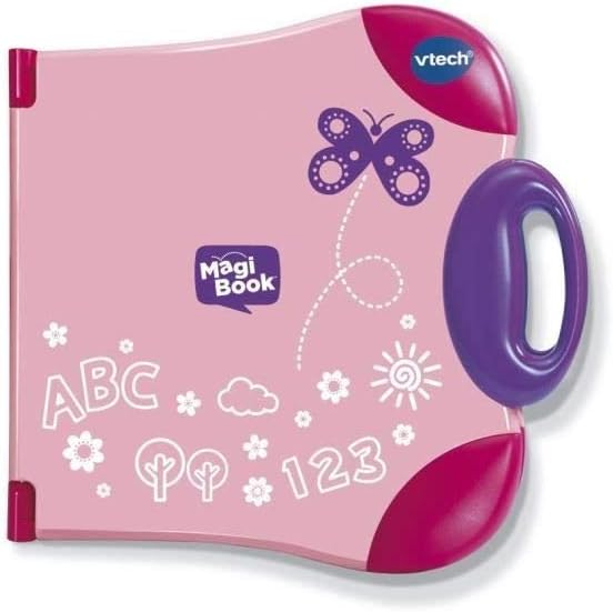 VTech – 602155 – MagiBook Starter Pack, Rosa (französischsprachig), Rosa