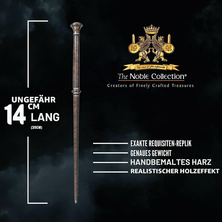 The Noble Collection - Fenrir Greyback Character Wand - 14in (35cm) Wizarding World Wand with Name T