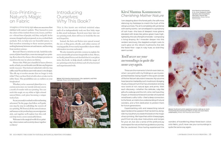 Eco-Print: The Guide to Natural Botanical Printing on Fabric, Gebundenes Buch