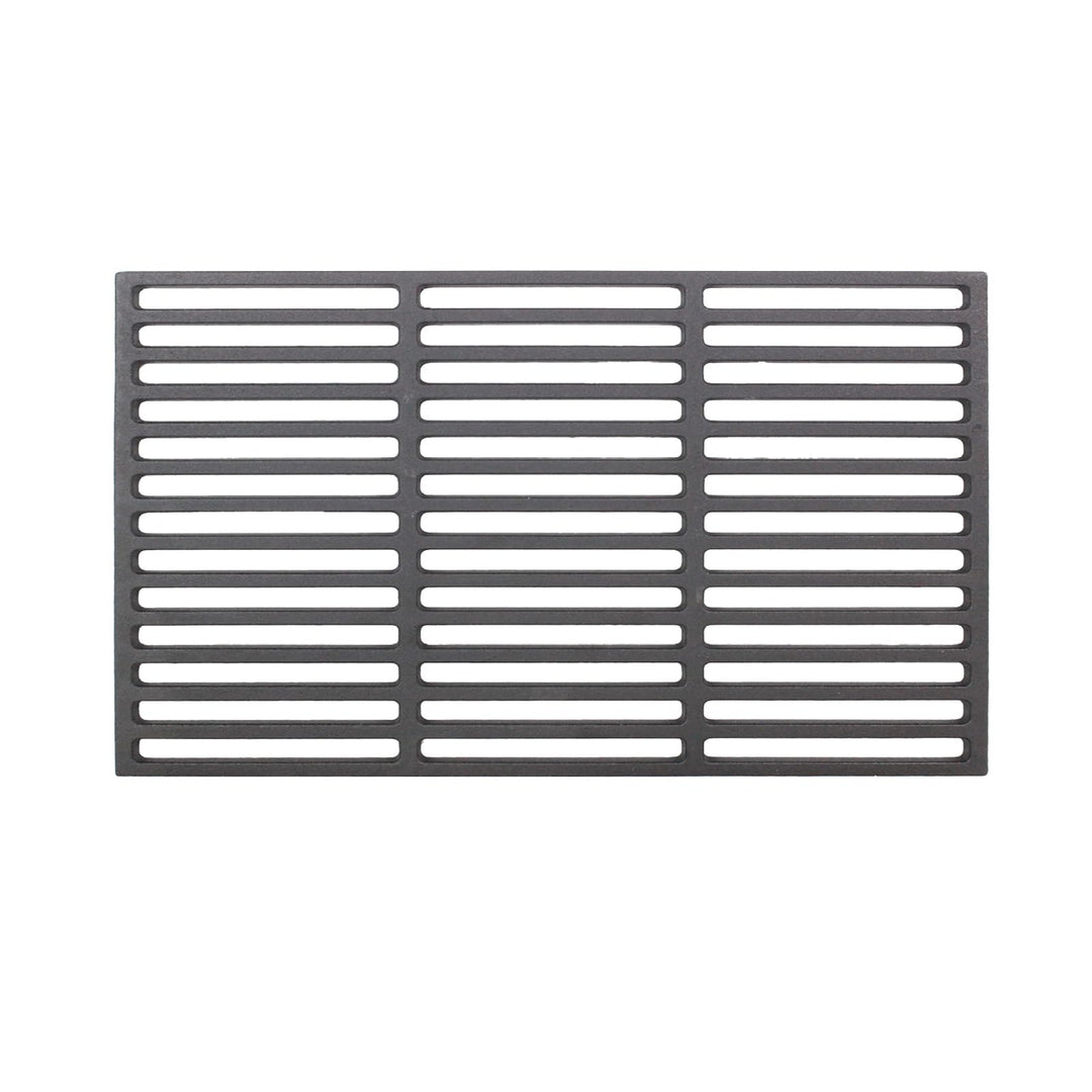 TRUTZHOLM Grillrost 60x40cm rechteckig emailliert Rost Grillgitter Gusseisen Grillplatte