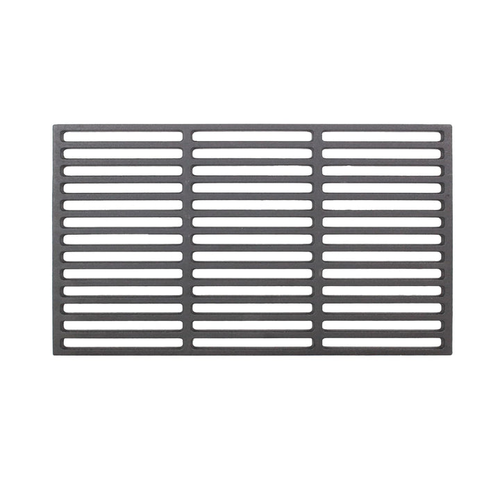 TRUTZHOLM Grillrost 60x40cm rechteckig emailliert Rost Grillgitter Gusseisen Grillplatte