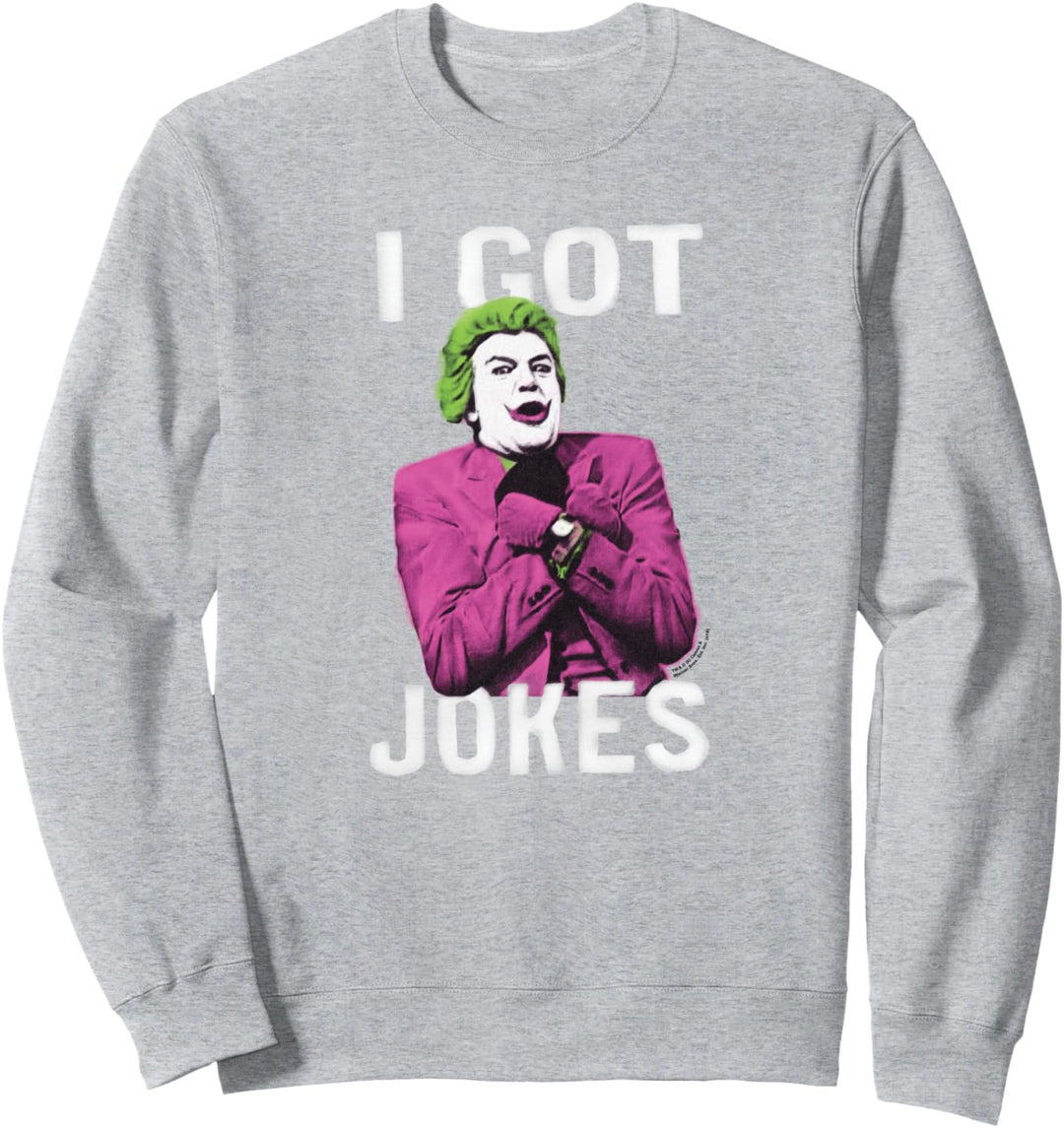 Batman Classic TV Series The Joker Got Jokes Sweatshirt