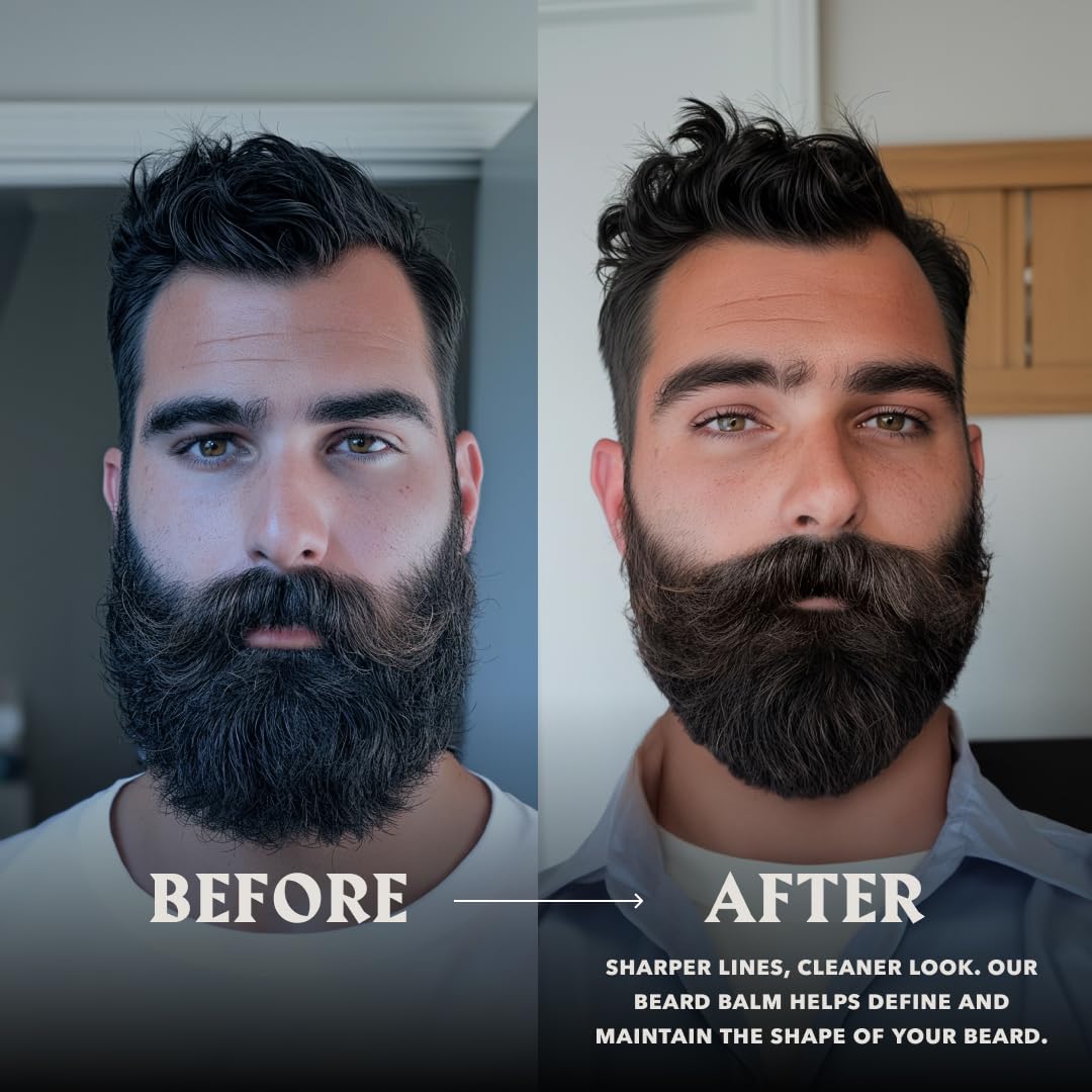 AOVSHEY Bartöl 60ML Beard Oil Bartwuchsöl, Bartwuchsmittel für einen kräftigen Bart, für die Pflege