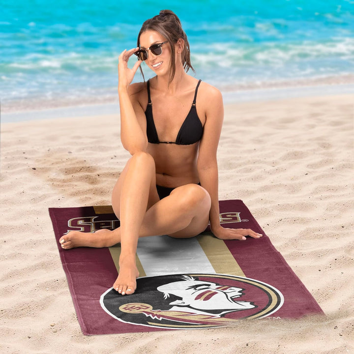 Northwest Unisex-Erwachsene Strandtuch Florida State Seminoles 30" x 60" Zonenlesung, Florida State
