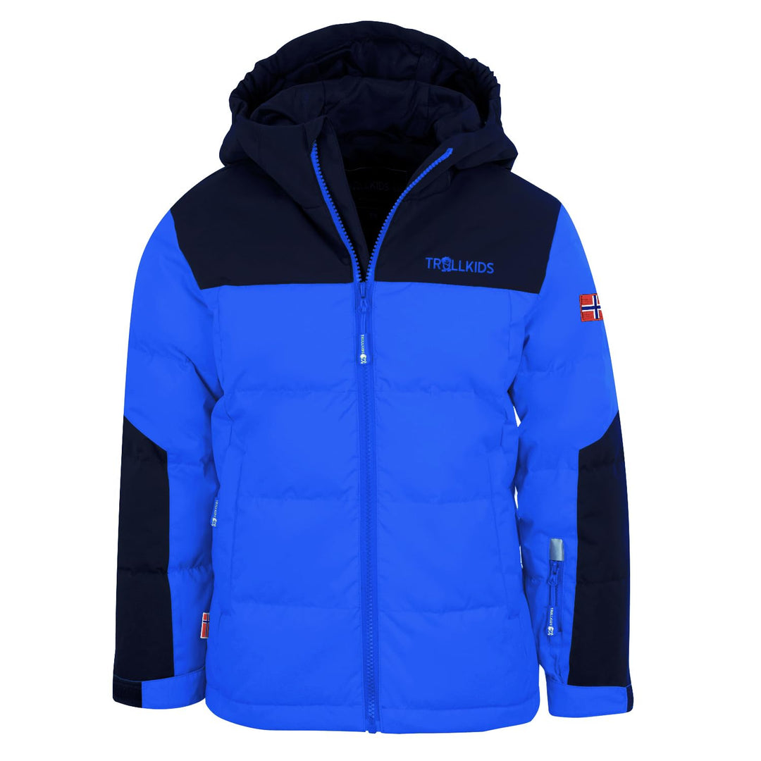 Trollkids Narvik XT Daunenjacke 92 Mittelblau/Marineblau, 92 Mittelblau/Marineblau