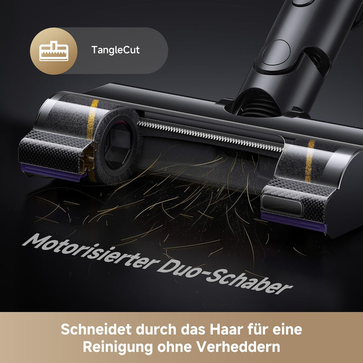 dreame V30 Kabelloser Staubsauger, Kantenreinigung 0 mm, 30.000 PA / 330 AW, ohne Verheddern, für Ho