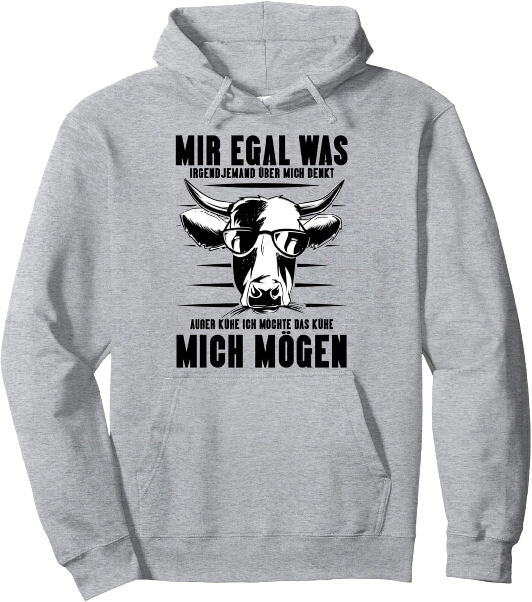 Ich möchte das Kühe mich mögen Landwirtschaft Landwirt Pullover Hoodie