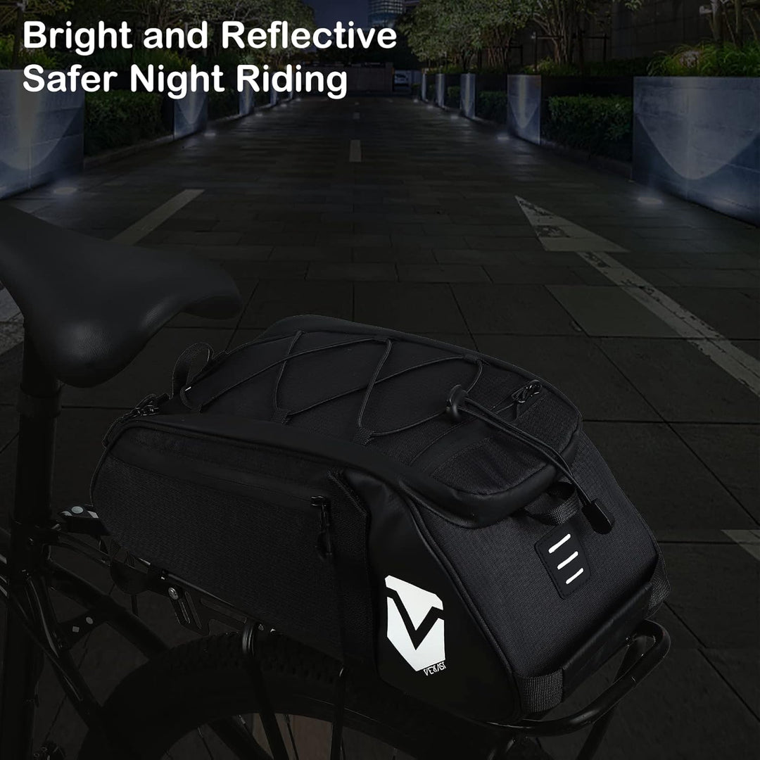 VERTAST Fahrrad Gepäckträger Tasche Wasserdicht Multifunktionale Packtasche für Fahrrad Sitz Outdoor